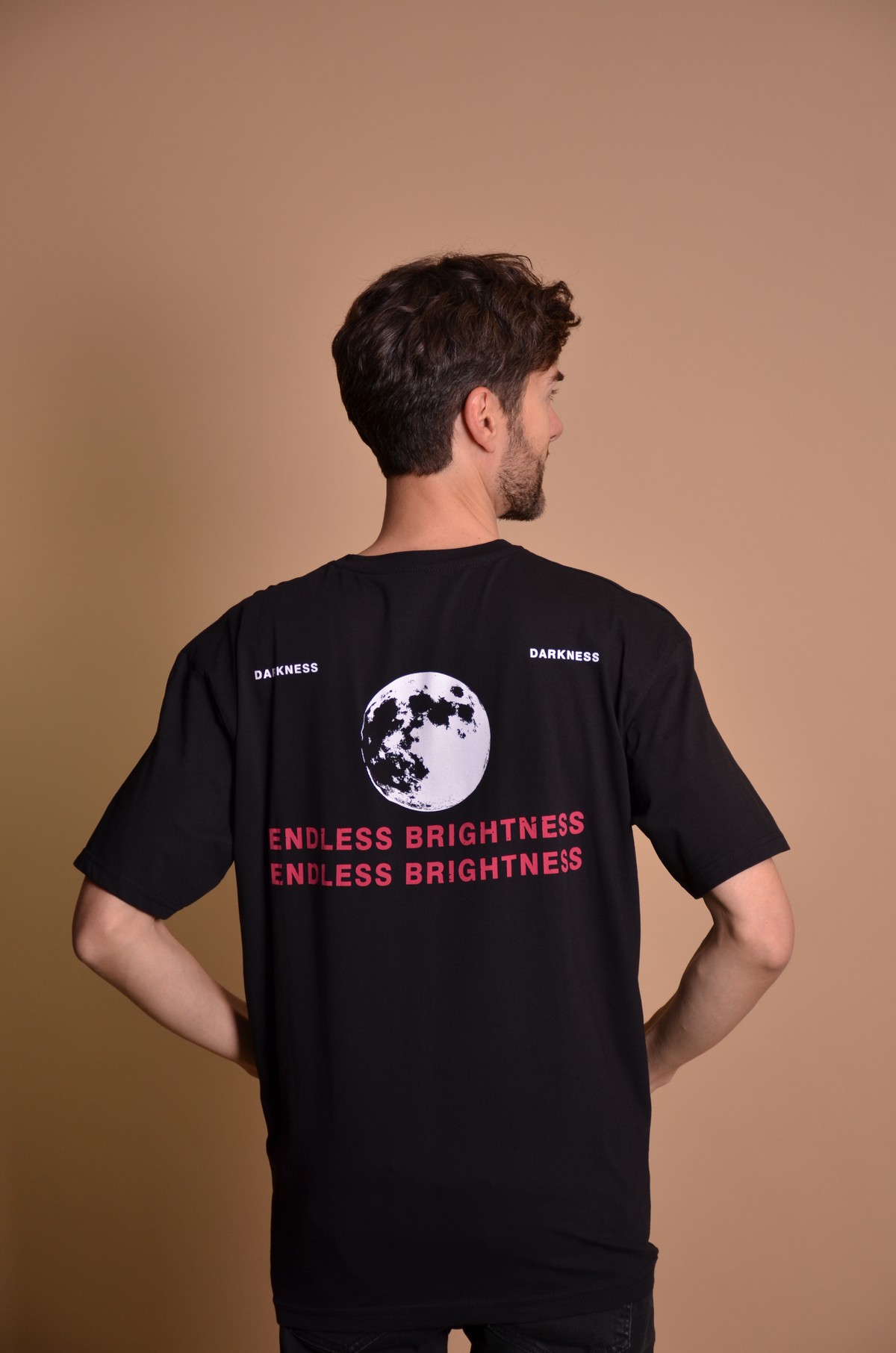2030 Black Мъжка овърсайз тениска
