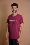 2100-204 Bordo Мъжка тениска