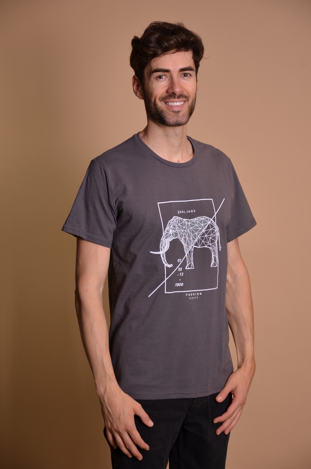 2100-358 Anthracite Мъжка тениска