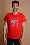2100-358 Red Мъжка тениска