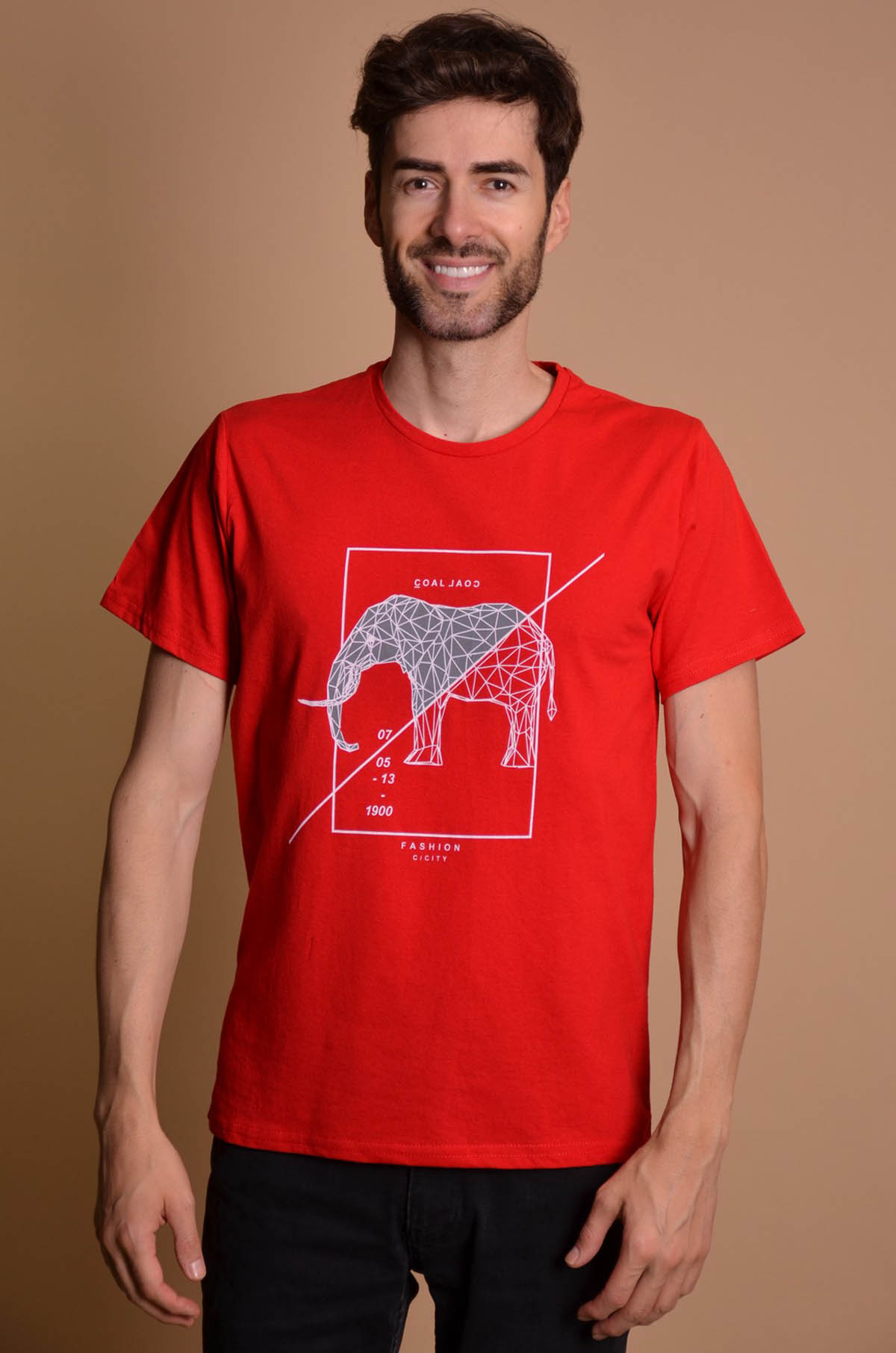 2100-358 Red Мъжка тениска
