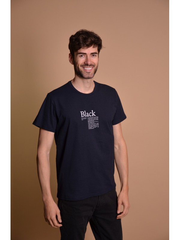 2100-548 Navy Мъжка тениска