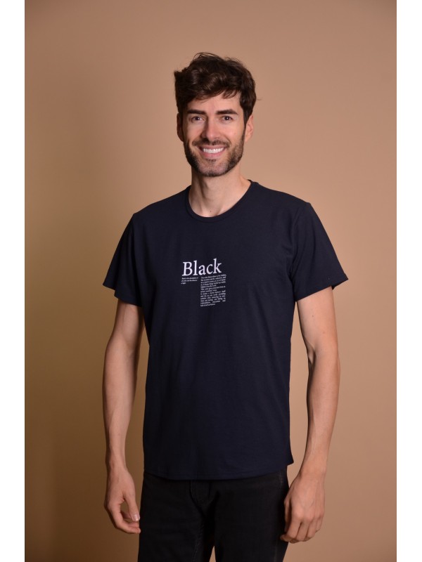 2100-548 Navy Мъжка тениска