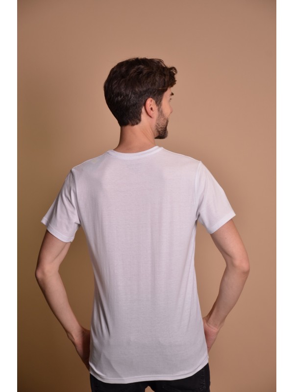2100-548 White Мъжка тениска