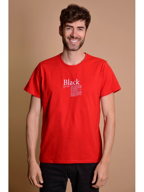 2100-548 Red Мъжка тениска