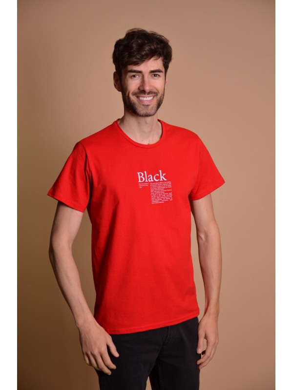 2100-548 Red Мъжка тениска
