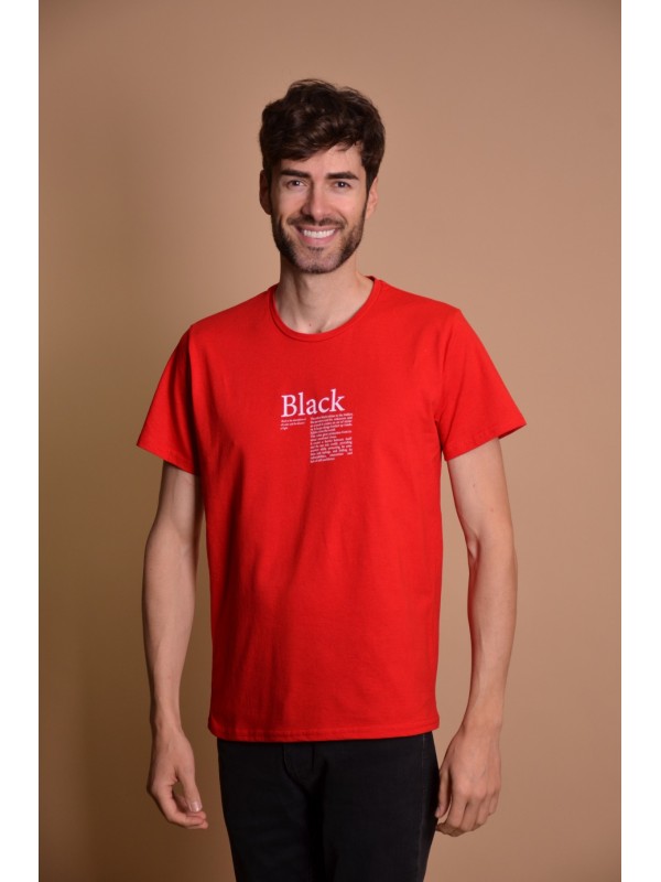 2100-548 Red Мъжка тениска