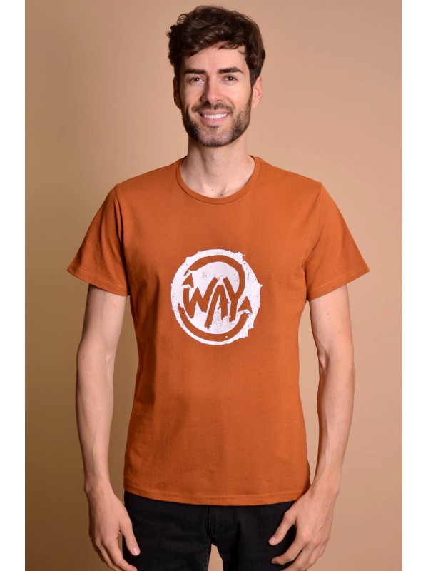 2100-557 Brown Мъжка тениска