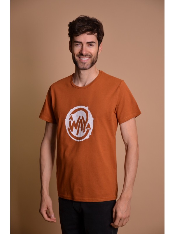2100-557 Brown Мъжка тениска