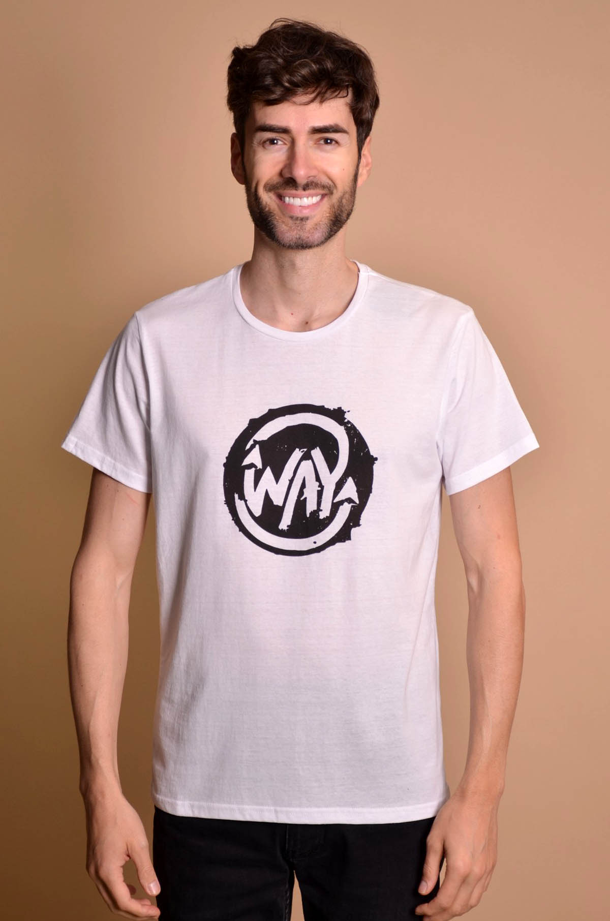 2100-557 White Мъжка тениска