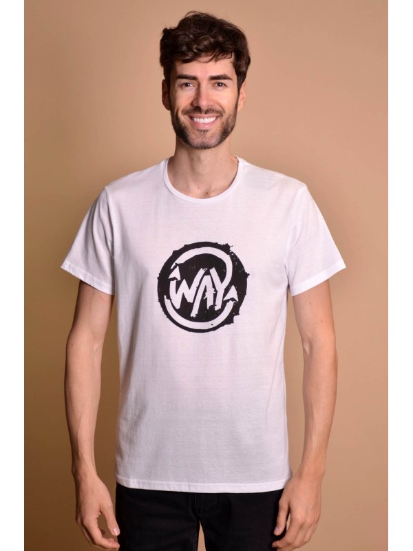 2100-557 White Мъжка тениска