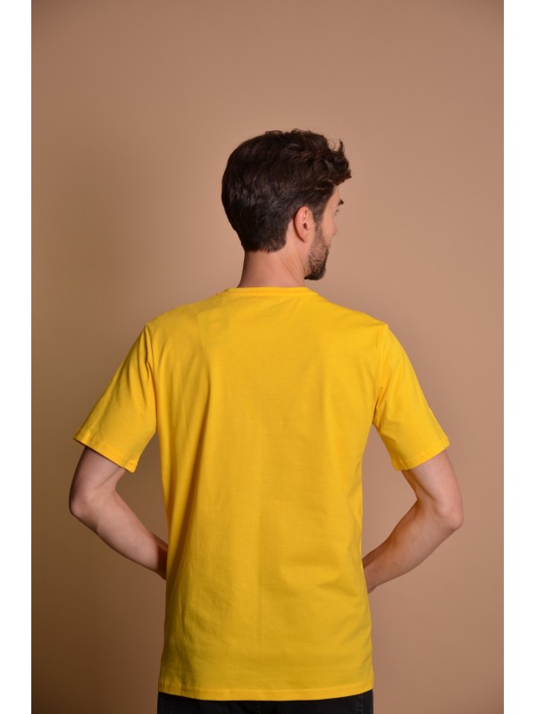 2100BP-4 Yellow Мъжка тениска