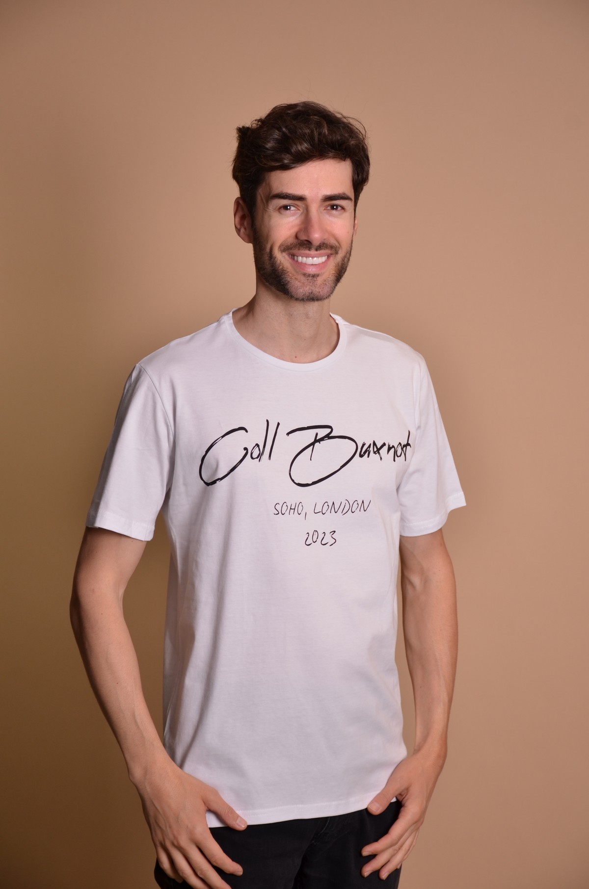 2100BP-1 White Мъжка тениска
