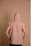 21166 Brown Мъжка тениска без ръкави