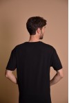 2133-1 Black Мъжка овърсайз тениска
