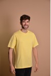2133-2 Yellow Мъжка овърсайз тениска