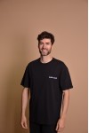 2133-5 Black Мъжка овърсайз тениска