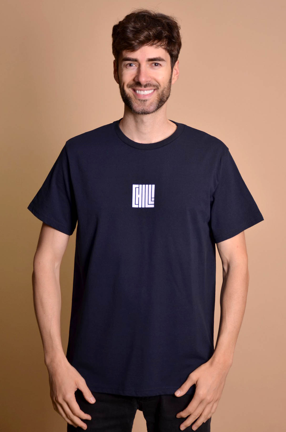2163 Navy Мъжка тениска