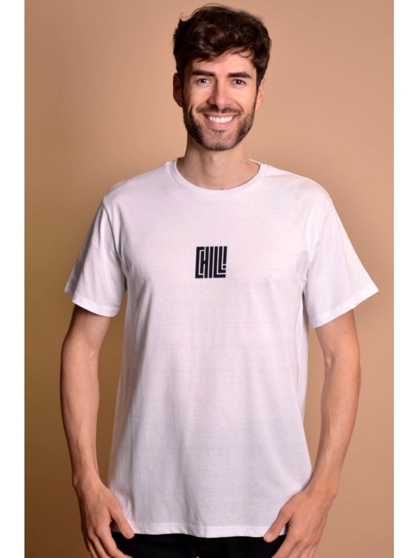 2163 White Мъжка тениска