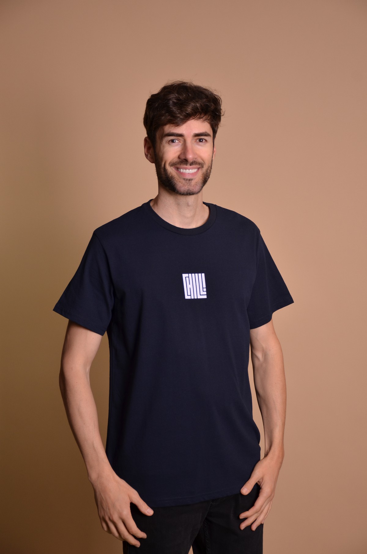 2163 Navy Мъжка тениска