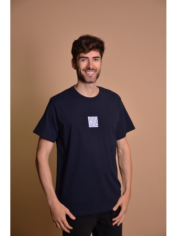 2163 Navy Мъжка тениска