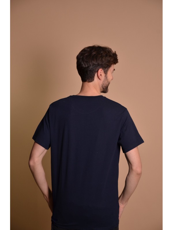 2163 Navy Мъжка тениска