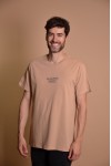 2163-1 Brown Мъжка тениска
