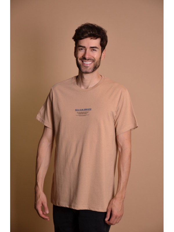 2163-1 Brown Мъжка тениска