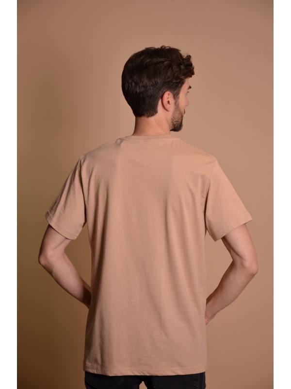 2163-1 Brown Мъжка тениска