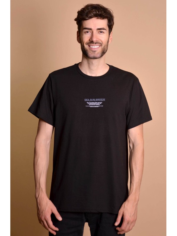 2163-1 Black Мъжка тениска