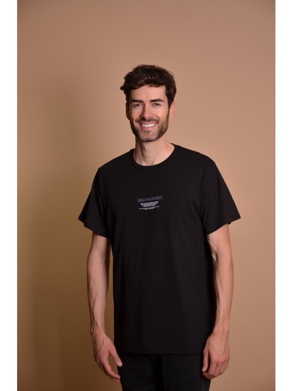 2163-1 Black Мъжка тениска