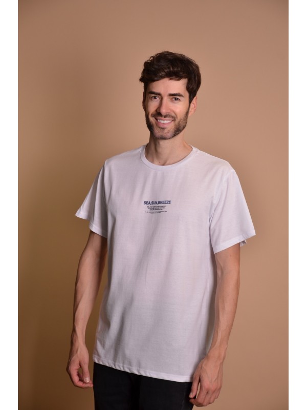 2163-1 White Мъжка тениска