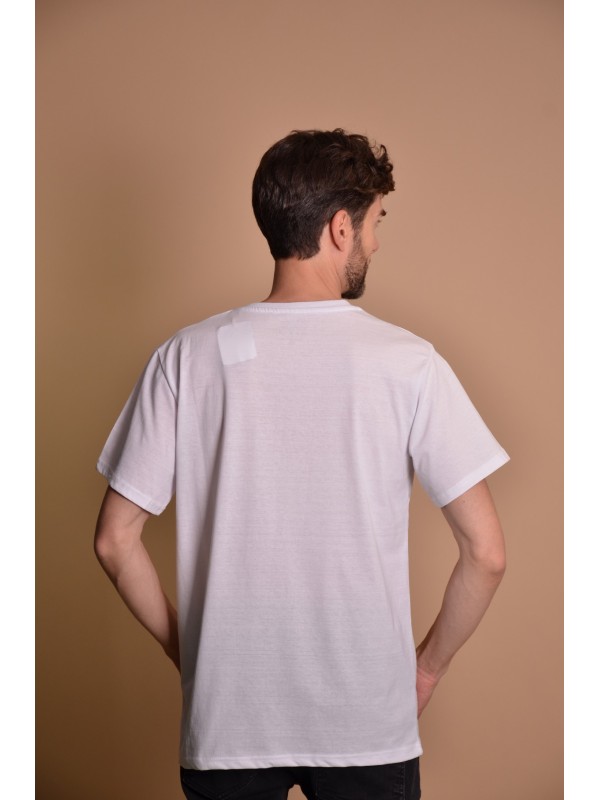 2163-1 White Мъжка тениска
