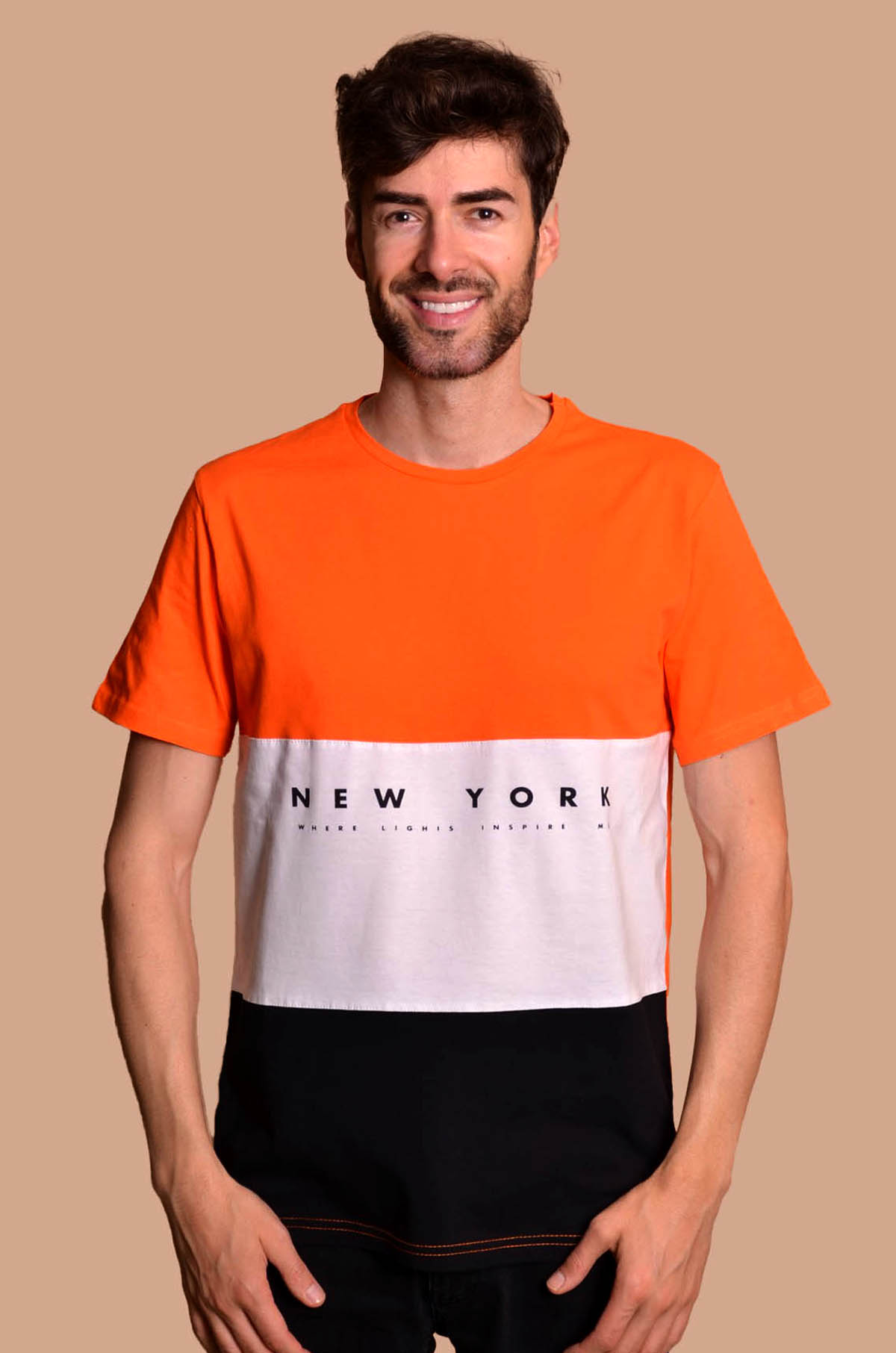 23Y03 Orange Мъжка тениска