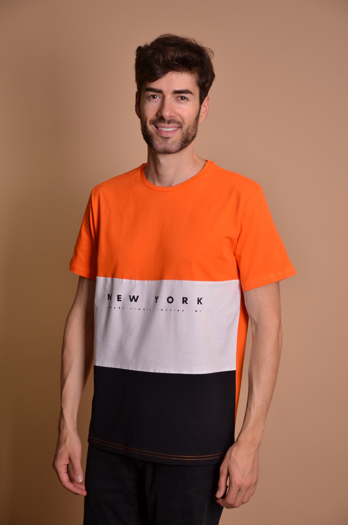 23Y03 Orange Мъжка тениска