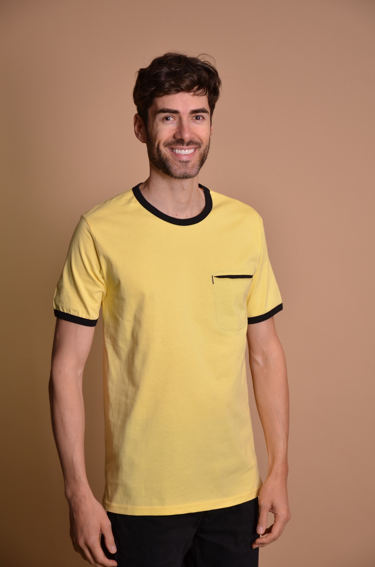 23Y08 Yellow Мъжка тениска