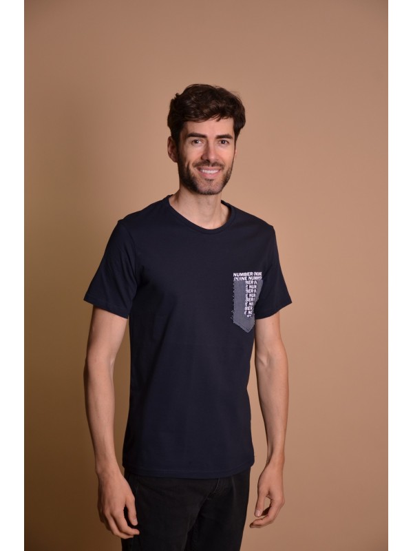 23Y12 Navy Мъжка тениска