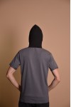 23Y15 Anthracite Мъжка тениска с качулка