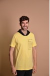 23Y15 Yellow Мъжка тениска с качулка