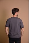 23Y203 Anthracite Мъжка овърсайз тениска