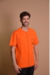 23Y50 Orange Мъжка овърсайз тениска