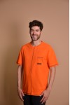 23Y50 Orange Мъжка овърсайз тениска