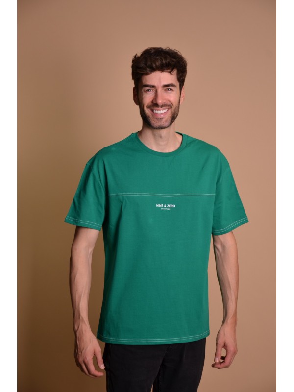 23Y58 Green Мъжка овърсайз тениска