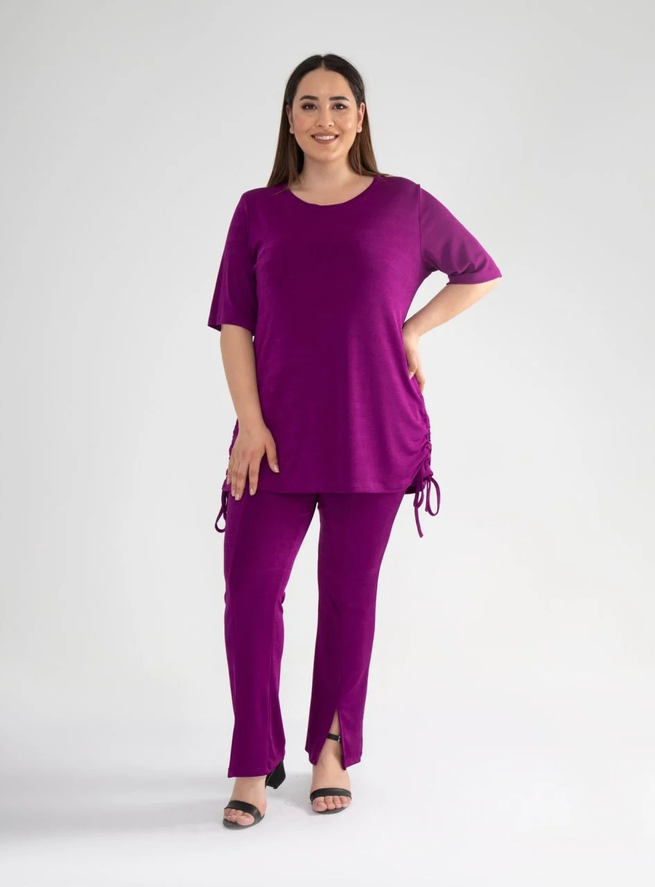121769 Purple Комплект две части в макси размери