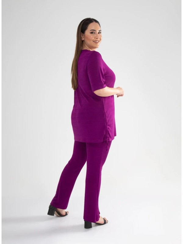 121769 Purple Комплект две части в макси размери
