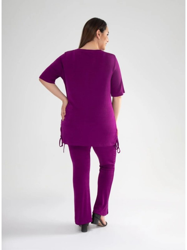 121769 Purple Комплект две части в макси размери