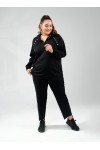121869 Black Спортен екип в макси размери