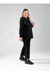 121869 Black Спортен екип в макси размери