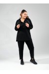 121869 Black Спортен екип в макси размери