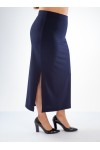 131632 Navy Дамска пола в макси размери